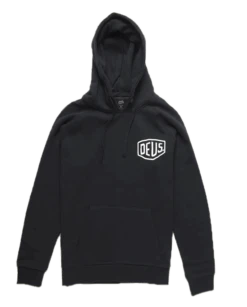 Deus Amsterdam Address Hoodie - Black