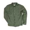Tellason Overshirt - Sateen - Olive
