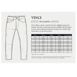 BLUE DE GENES Vinci Grey Used Jeans 17 BLUE DE GENES Vinci Grey Used Jeans -Günstiges Filson Geschäft VINCI Groessentabelle 1280x1280
