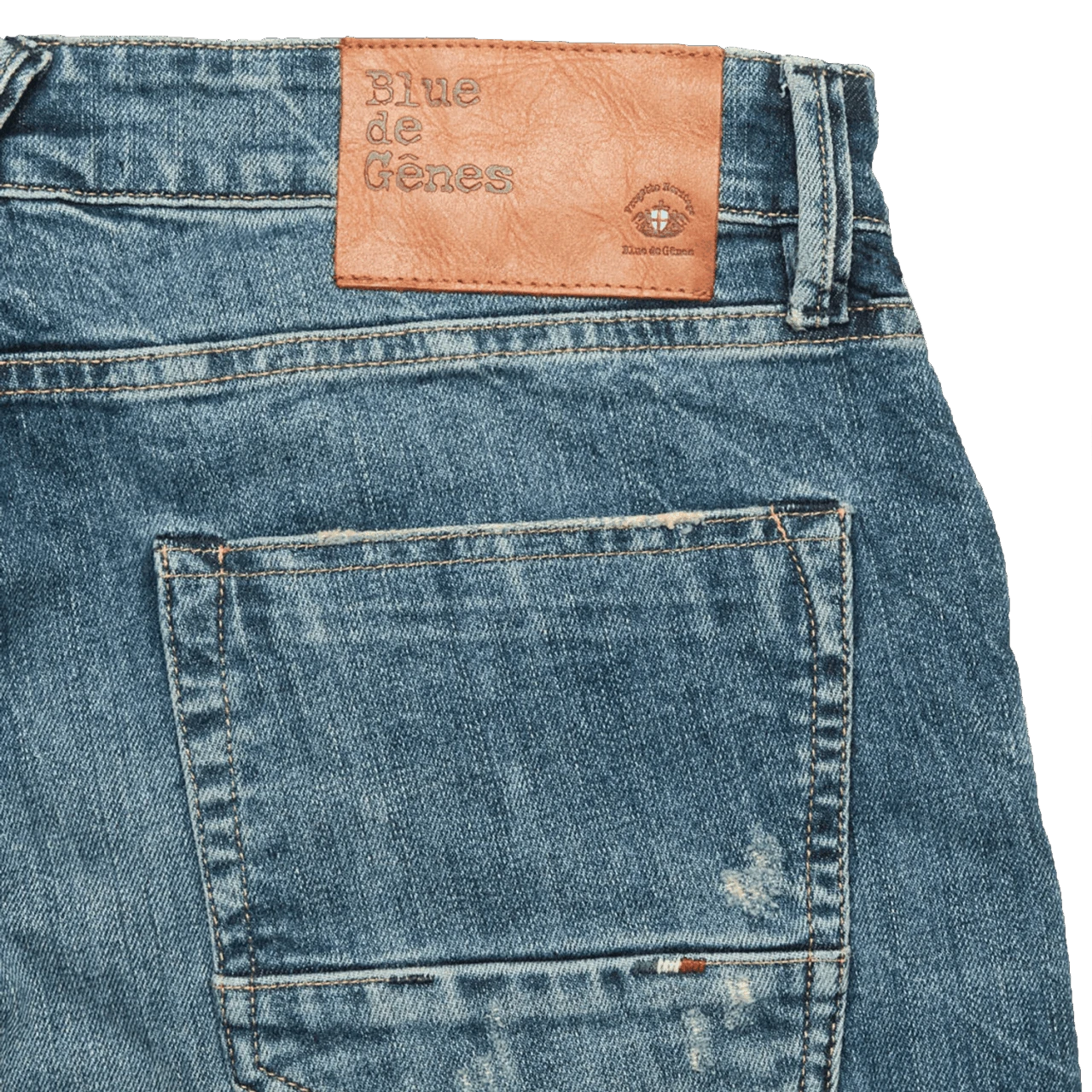 BLUE DE GENES Vinci 3616 Jeans - Mid Blue Denim 6 BLUE DE GENES Vinci 3616 Jeans - Mid Blue Denim – Bild 4