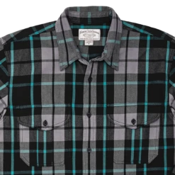 Filson Vintage Alaskan Guide Shirt - Black/ Granit/Green Plaid -Günstiges Filson Geschäft Vintage Alaskan Guide BlackGranitGreenplaid 3 1280x1280