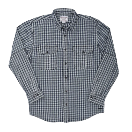Filson Vintage Alaskan Guide Shirt - Indigo/ Metal Gray -Günstiges Filson Geschäft Vintage Alaskan Guide IndigoMetalGray1 1280x1280