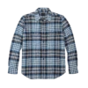Filson Vintage Flannel Work Shirt - Graystone Blue