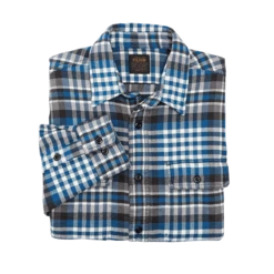 Filson Vintage Flannel Work Shirt - Graystone Blue -Günstiges Filson Geschäft Vintage Flannel Greystone 2 1 1280x1280
