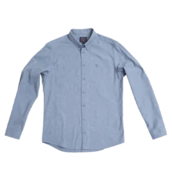 BLUE DE GENES Vinza Turtle Shirt - Stormy Sea