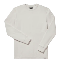 Filson Waffle Knit Thermal Crew Shirt-sand