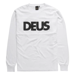 Deus All Caps Moto Jersey - White