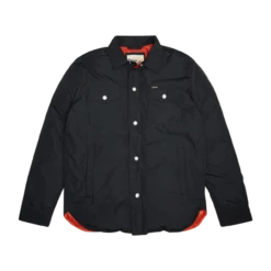 Deus Alpine Padded Overshirt - Black
