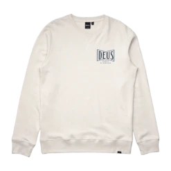 Deus Avenue Crew - Vintage White