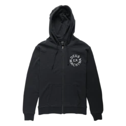 Deus Circle Logo Hoodie - Black