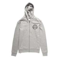 Deus Circle Logo Hoodie - Grey