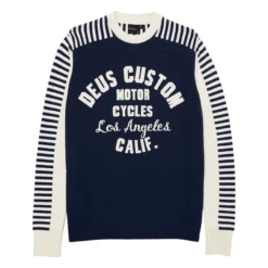 Deus Stiltz Moto Knit - Blue Combo