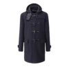 Gloverall Morris Duffle - Navy Blackwatch -Günstiges Filson Geschäft gloverall morris duffle coat front 1280x1280