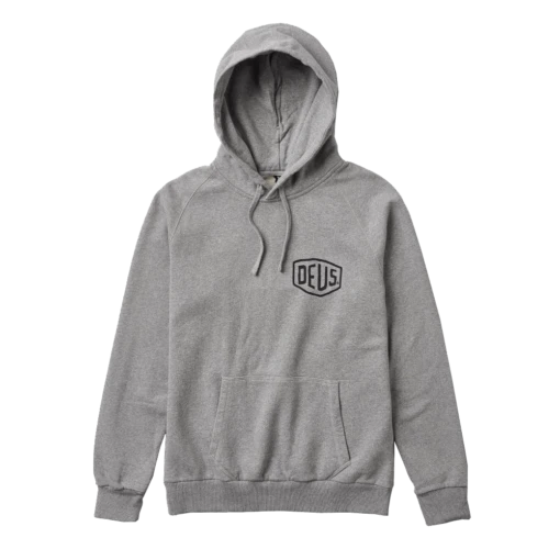 Deus Venice Address Hoodie - Grey -Günstiges Filson Geschäft hoodie3 gry front 1 1280x1280